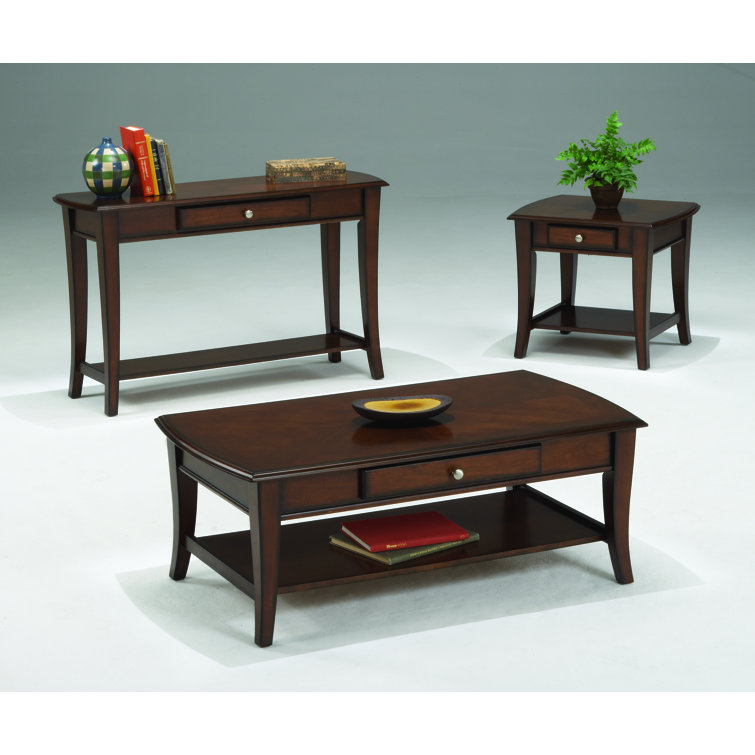 Alcott Hill® Yaritza 3 Piece Coffee Table Set & Reviews Wayfair